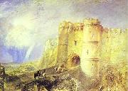 J.M.W. Turner Carisbrook Castle Isle of Wight oil painting artist